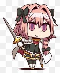 Rider Of Blacks Astolfo Shrine - Chibi png
