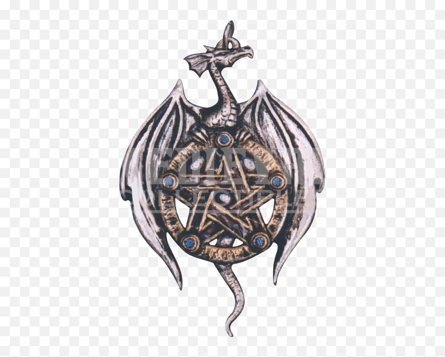 Download Earth Dragon Pentacle Necklace - Earth Dragon Png,Pentacle Transparent Background