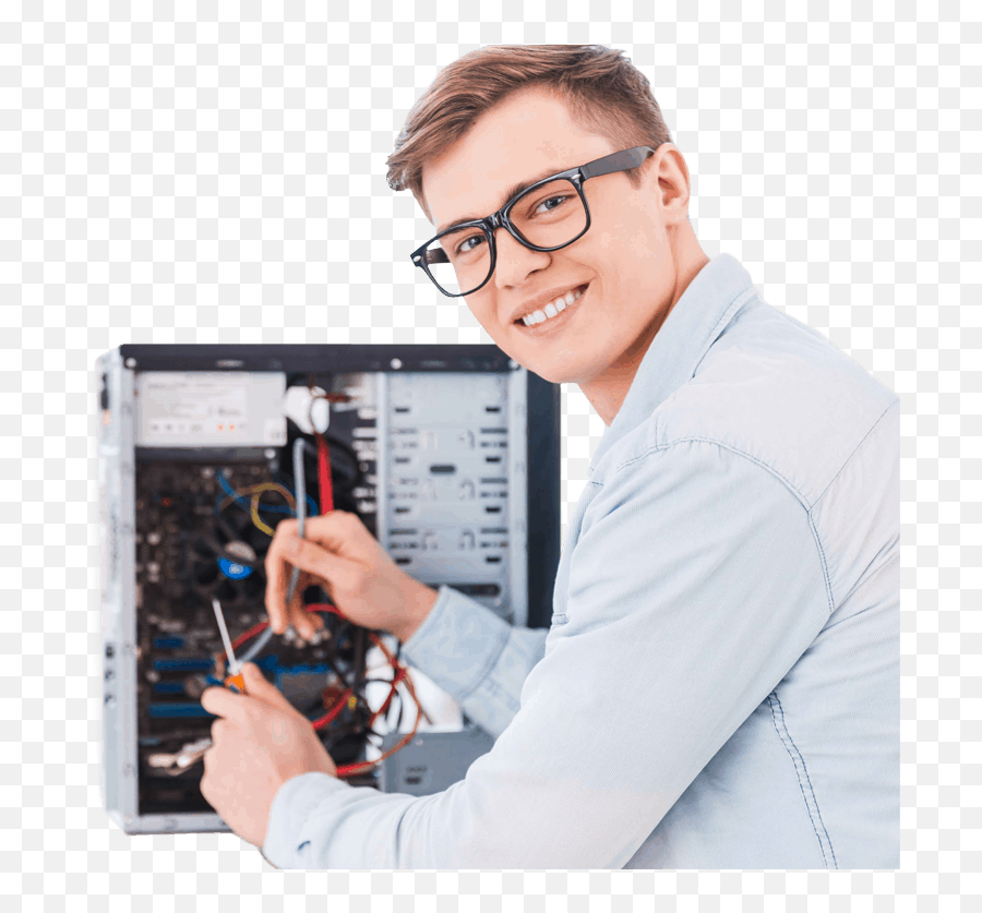 Computer Repair Experts Sarasota Get 10 Off - Man Fixing A Pc Png,Computer Administrator Icon