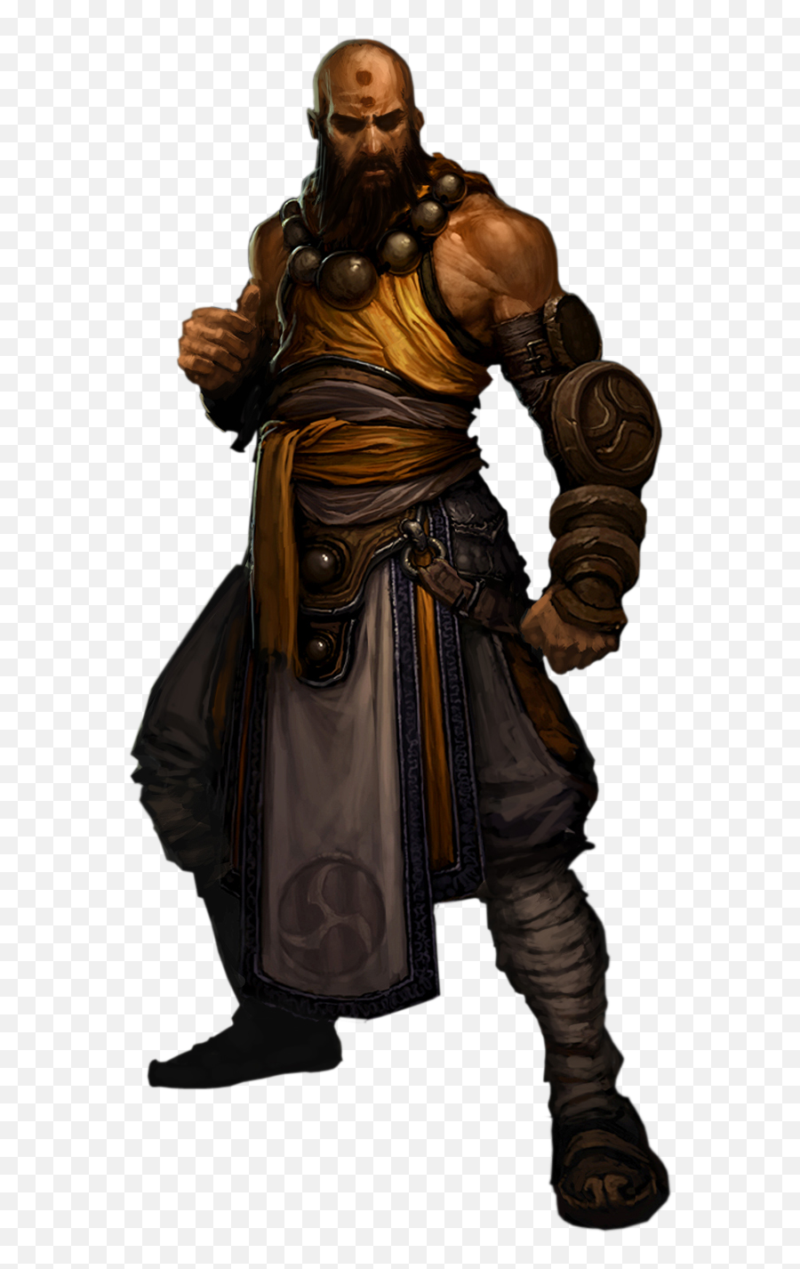Diablo 3 Monk Render By Alittleelectro Png