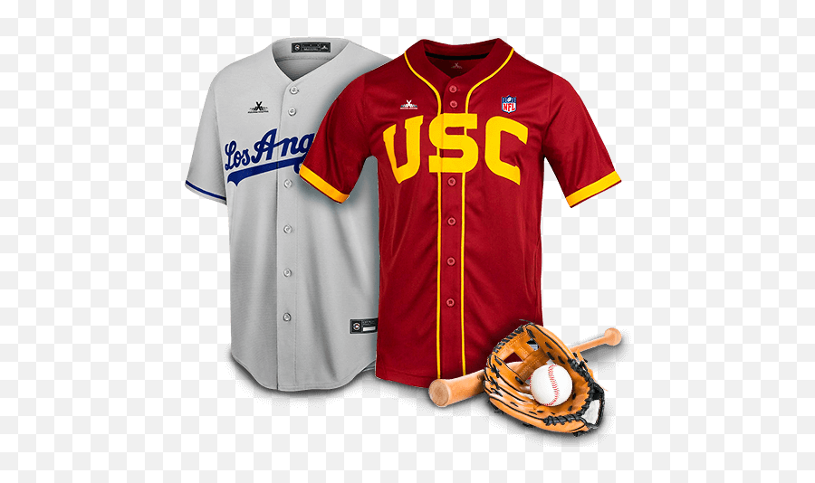 Shop Custom Baseball And Softball Uniforms - Low Minimums Usc Trojans Baseball Jersey Png,Authentic Icon Shorts