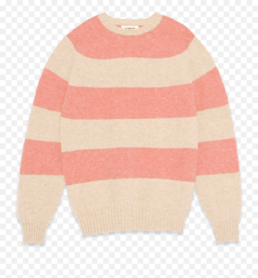 Suedehead Brushed Lambswool Crew Neck Jumper Pink Beige - Long Sleeve Png,Brushing Attitude Icon Weather