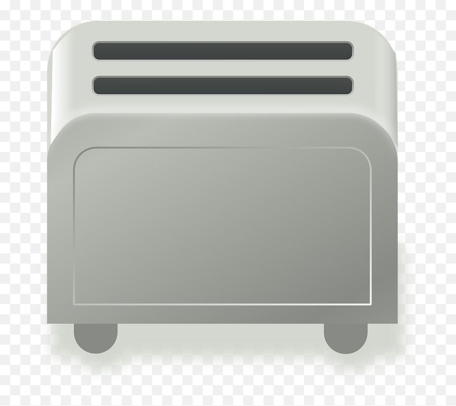Toaster Equipment Breakfast - Cartoon Transparent Clipart Toaster Png,Toaster Transparent Background