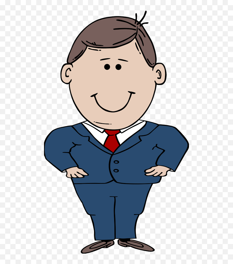 Man In Suit Standing Svg Library Stock - Small Person Clipart Png,Man Clipart Png