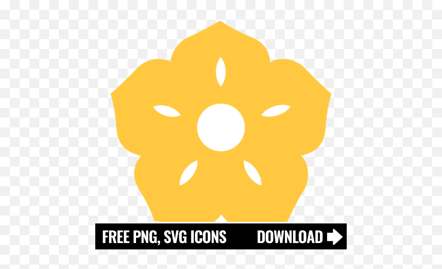Free Flower Icon Symbol Png Svg Download Yellow Rose
