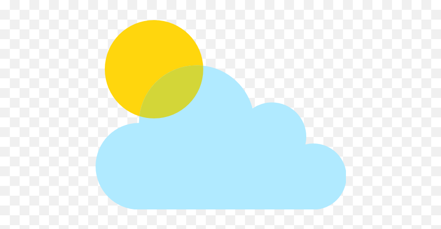 White Sun Behind Cloud With Rain Emoji - Circle Png,Cloud Emoji Png