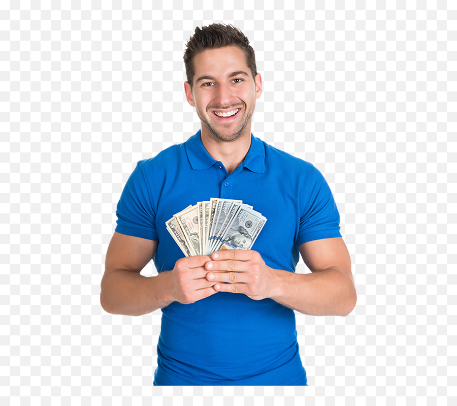 Baldinis Casino Winners 01 - Man Holding Money Transparent Transparent Man Holding Money Png,Money Transparent