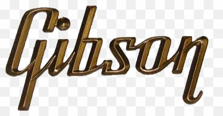 Gibson Guitar Logos - Calligraphy png