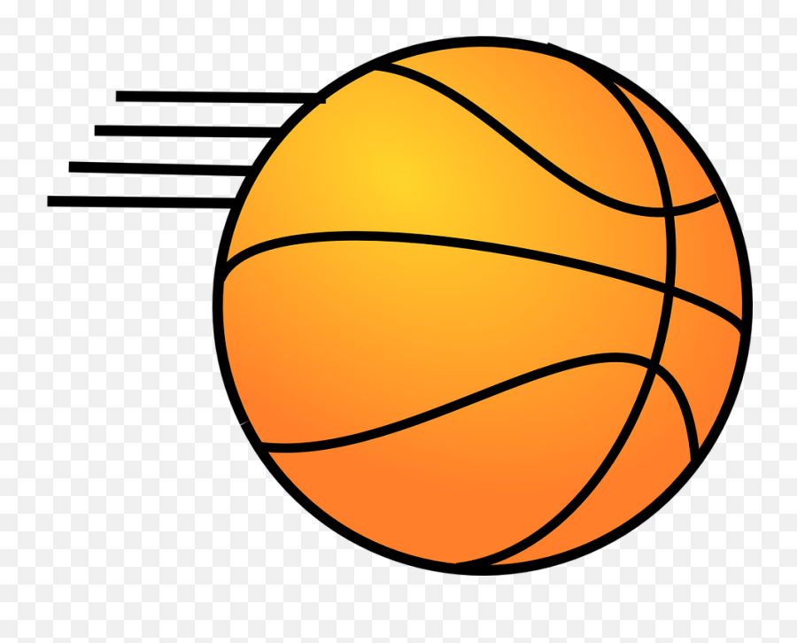 Basketball Motion Ball - Basketball Clip Art Png,Motion Lines Png