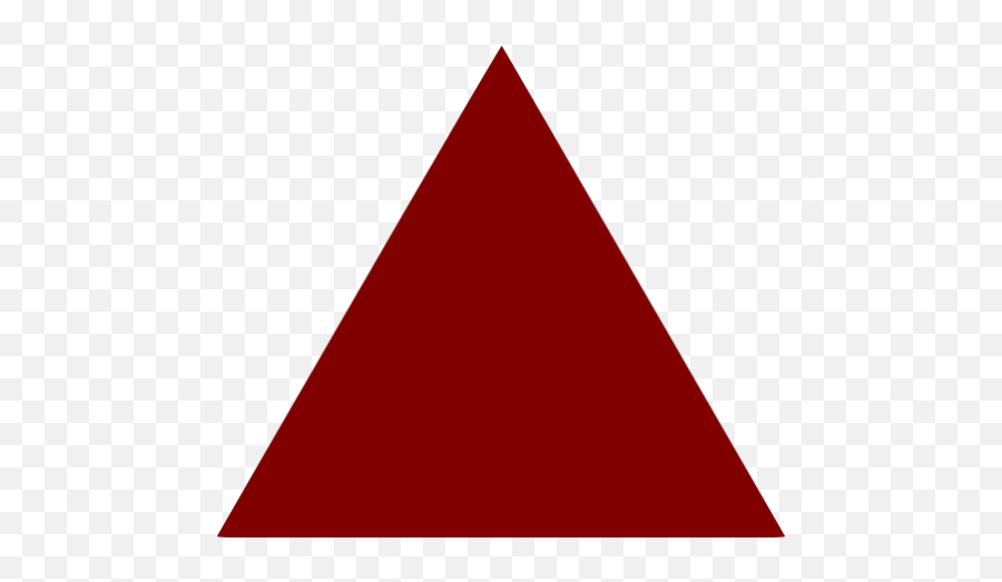Triangle Png Picture - Red Triangle Png Transparent,Triangle Png Transparent