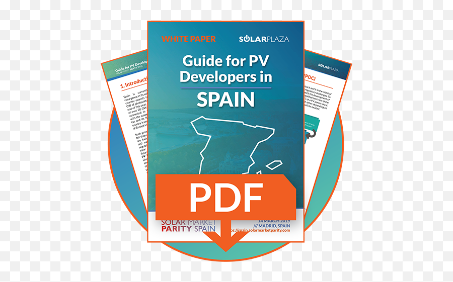 Guide For Pv Development In Spain U2014 Solar Market Parity - Poster Png,Spain Png