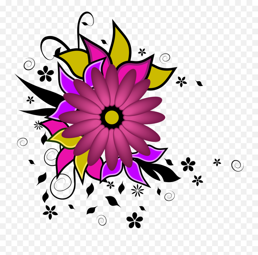 Fantasy Flower 3 My Blog - Flower Text Png,Fantasy Png