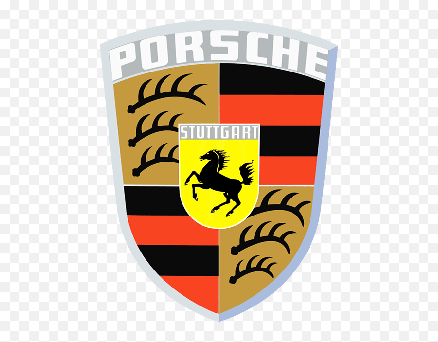 Old Porsche Logo - Porsche Old Logo Png,Porsche Logo Vector
