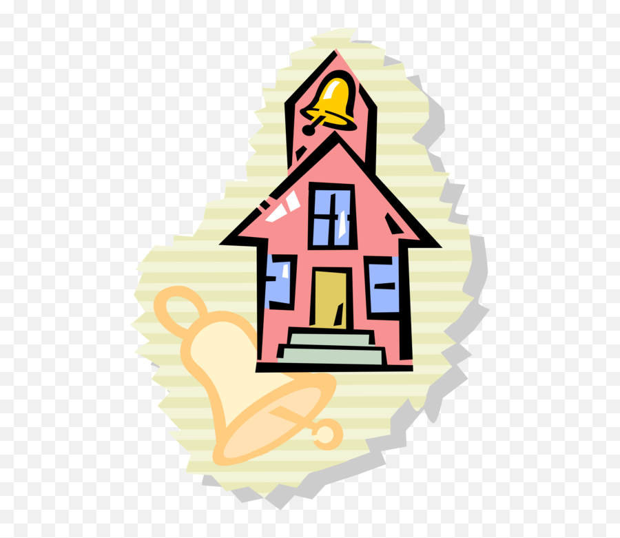 Schoolhouse Vector Traditional Jpg Library - Library Clip Art Png,Schoolhouse Png