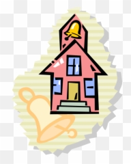 Schoolhouse Vector Traditional Jpg Library - Library Clip Art Png,Schoolhouse Png