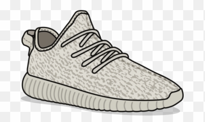 Yeezys Shoes Png - Yeezy Shoe Png,Cartoon Shoes Png