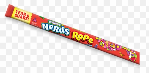 Soft Chewy And Fruity Nerds Rope Candy - Nerd Ropes Transparent Background png