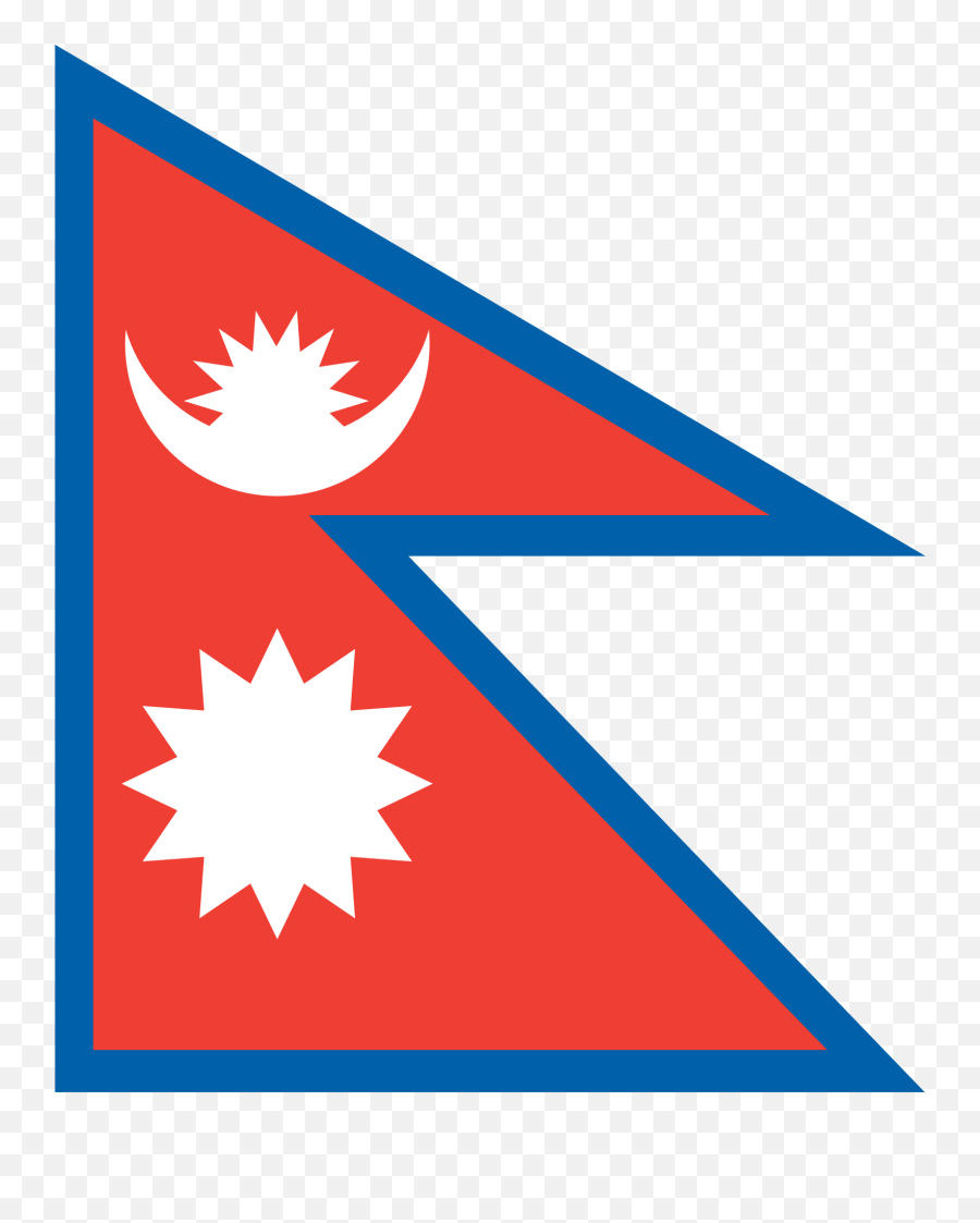 Nepal Religion Pie Chart - Bayota Red And Bule Flag Png,Religion Png