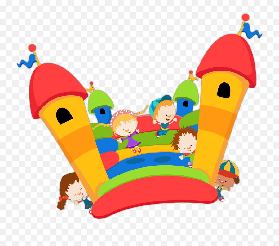 Download Bouncy Castle Hire - Bouncy Castle Cartoon Png,Bounce House Png