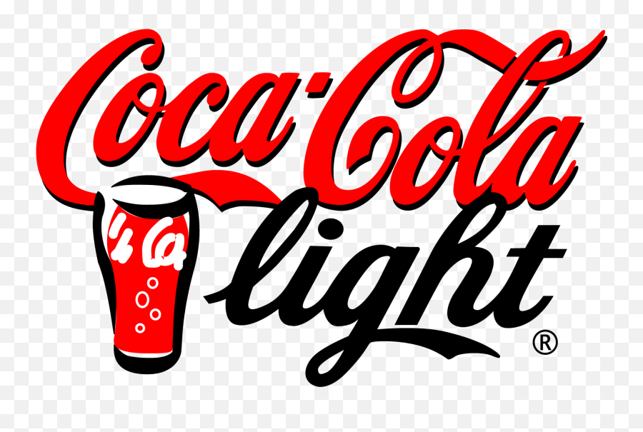 Download Coca - Cola Soft Drink Diet Coke Logo Logo Diet Coca Cola Light Logo Png,Coke A Cola Logo