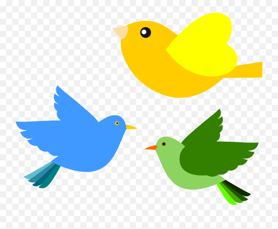 65 555px - Clipart Flying Bird Png,Twitter Bird Transparent