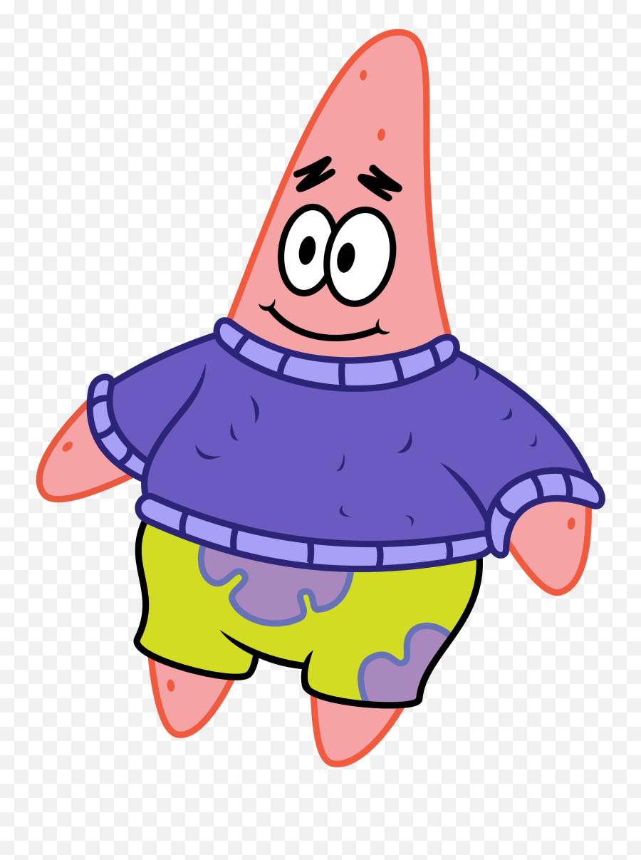 Hd Vector Of Sweater Patrick - Patrick Star With Sweater Png,Patrick Star Png