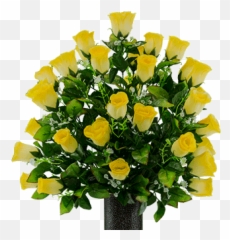 Two Tone Yellow Rose - Floribunda Png,Yellow Rose Png