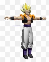Psp - Dragon Ball Z Shin Budokai Another Road Gogeta Action Figure Png,Gogeta Png