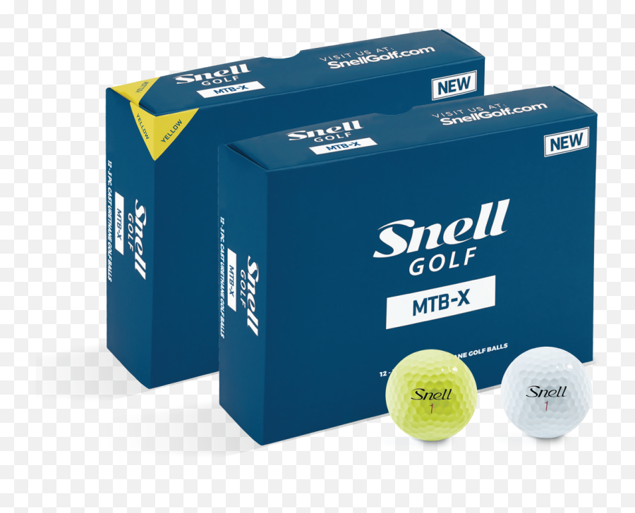 Snell Golf Debuts New Mtb - X Golf Balls Golf Digest Snell Mtb Black Golf Ball Review Png,Golf Ball Transparent