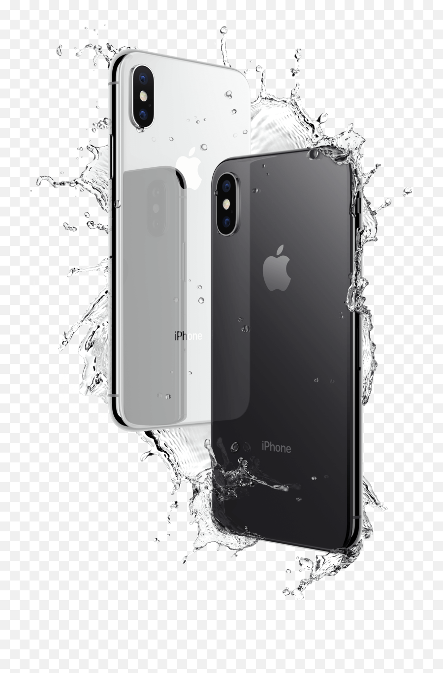 Apple Iphone X The Good Guys - Iphone Xs Space Grey Vs Silver Png,Iphone X Transparent Background
