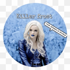 Killerfrost Sticker By - Black Canary Vs Killer Frost Png,Killer Frost Png