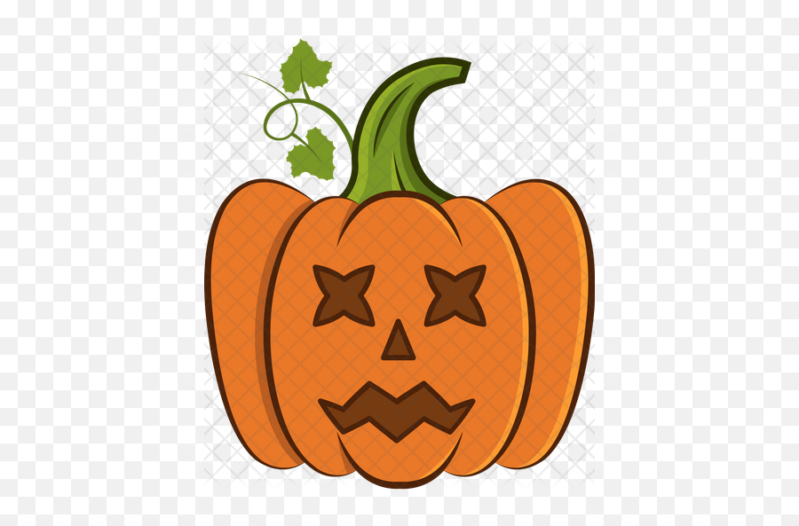 Pumpkin Ddeath Emoji Icon Of Colored Png Pumpkins Transparent