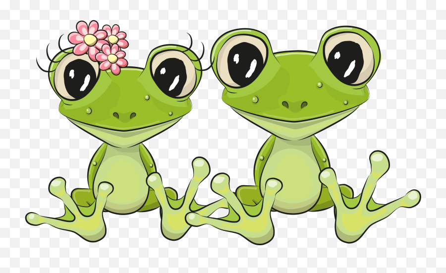 Frog Lithobates Clamitans - Animal In Love Cartoon Png,Wednesday Frog Png