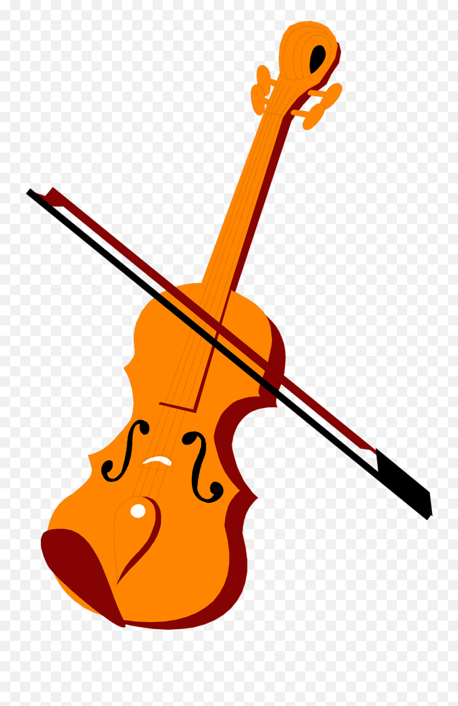 Violin Clipart Transparent Background - Violin Clipart Png,Violin Transparent