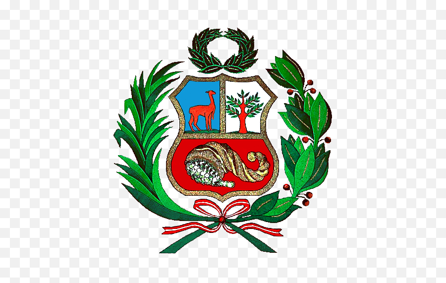 Peruvian Flag Emblem - Escudo Del Peru Png,Peru Flag Png