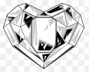 Heart Clipart - Shaped Diamond Drawing png
