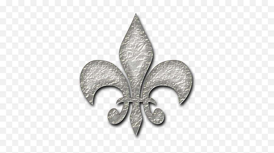 Fleur De Lys Silver - Emblem Png,Fleur De Lis Png