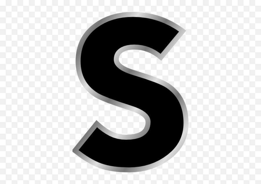 Png Transparent Image And Clipart - Black Letter S Clipart,Letter S Png