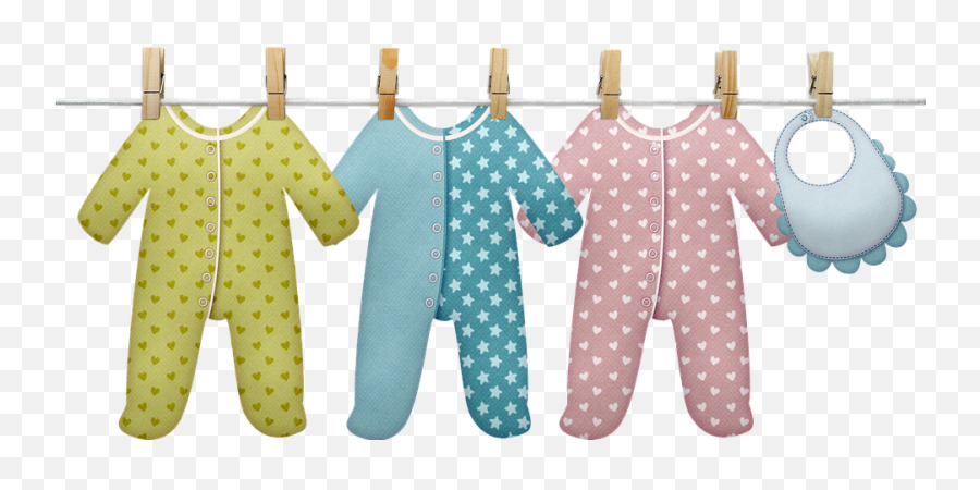 Baby Clothesline Clothes - Tendedero De Ropa De Bebe Png,Baby Clothes Png