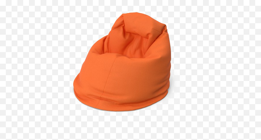 Download Hd Bean Bag Png - Orange Bean Bag Transparent Bean Bag Png,Bean Transparent