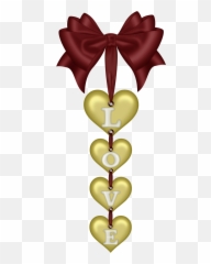 Hanging Hearts Png Transparent - 745x1512 Png Clipart Download Portable Network Graphics,Hearts Png Transparent