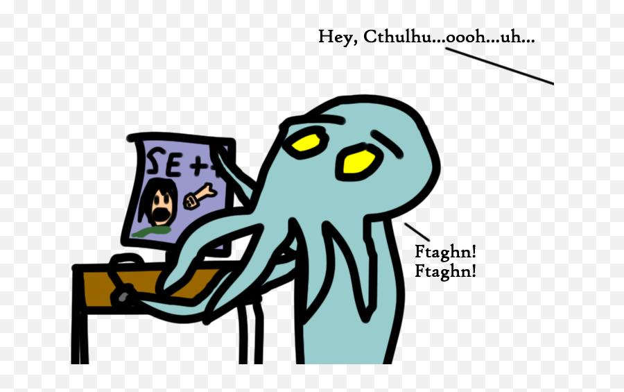 Cthulhu - 1 Viagra Clipart Full Size Clipart 1428783 Dot Png,Cthulhu Png