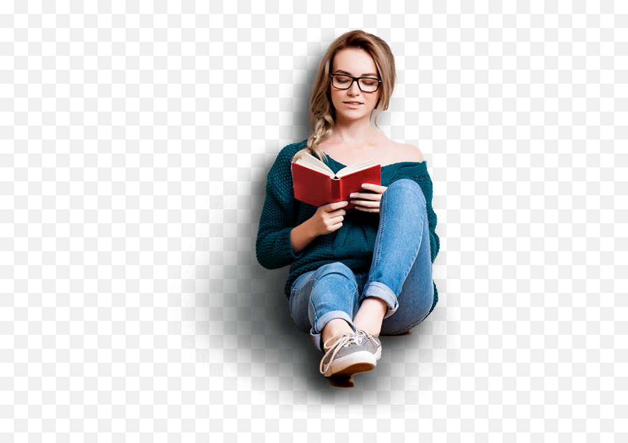 Woman Reading Png Freeuse Stock - Reading A Book Png,Reading Png