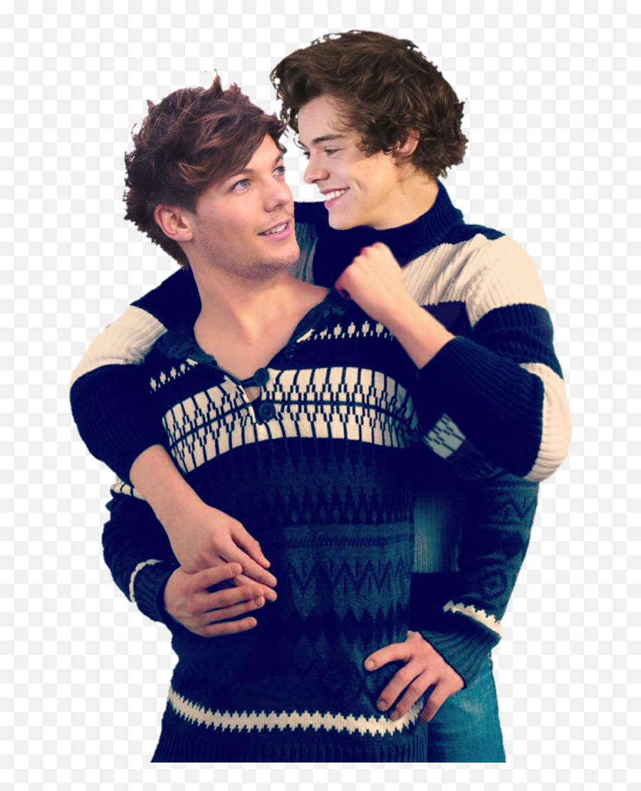 Overlays Transparent Larry Stylinson - Harry Styles Harry Styles And Louis Tomlinson Png,One Direction Transparents