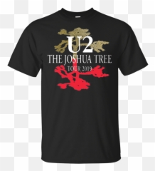 Nuevo U2 The Joshua Tree Tour 2019 Camiseta De Banda Rock Negro Azul Marino - Survived Corona Shirt png