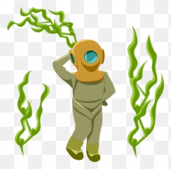 Weed Kelp Underwater - Rumput Laut Png,Kelp Png