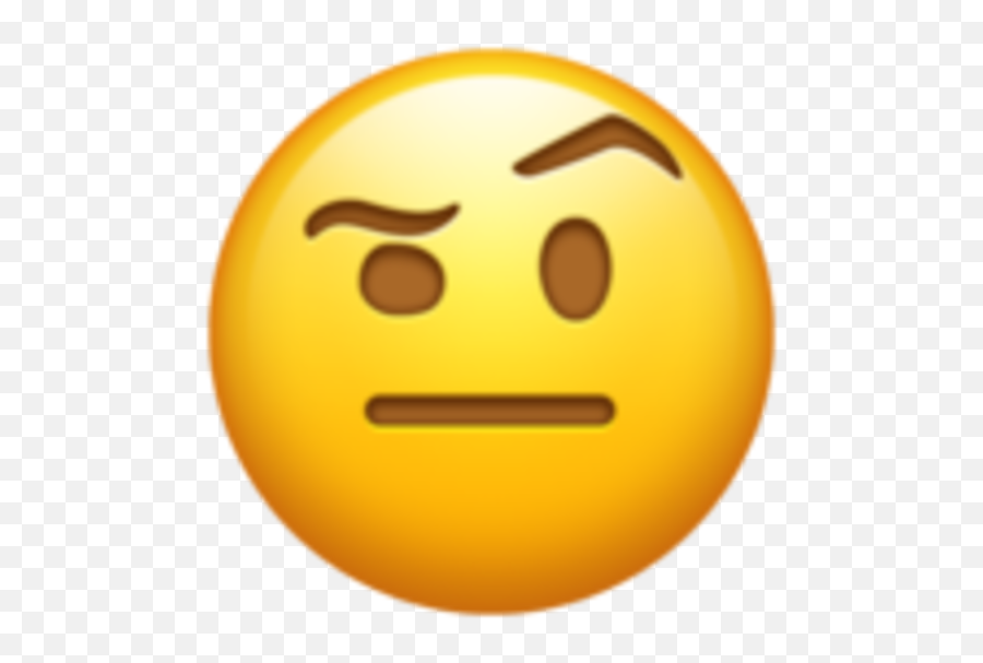 Emoji Emojicon Emote Face Emojiface - Emoji Png,Thinking Face Emoji Transparent