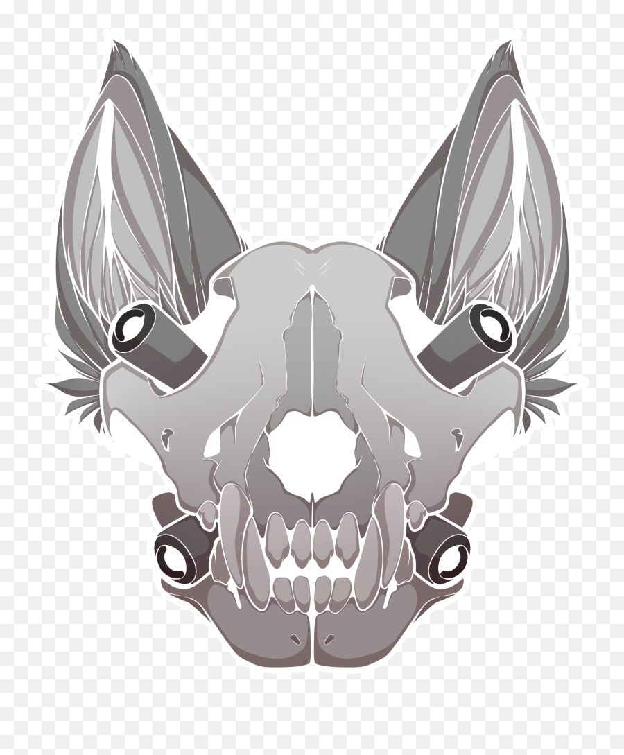 Animal Skull Png - Dog Skull Transparent,Skull Transparent Png