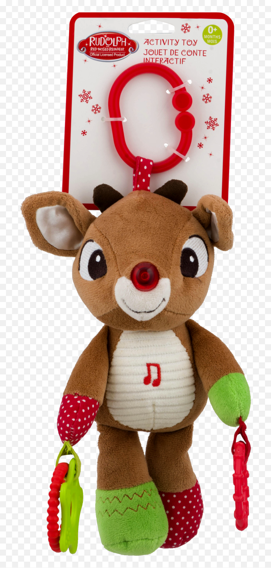Rudolph The Red Nosed Reindeer Png - Stuffed Toy 3516528 Soft,Rudolph The Red Nosed Reindeer Png