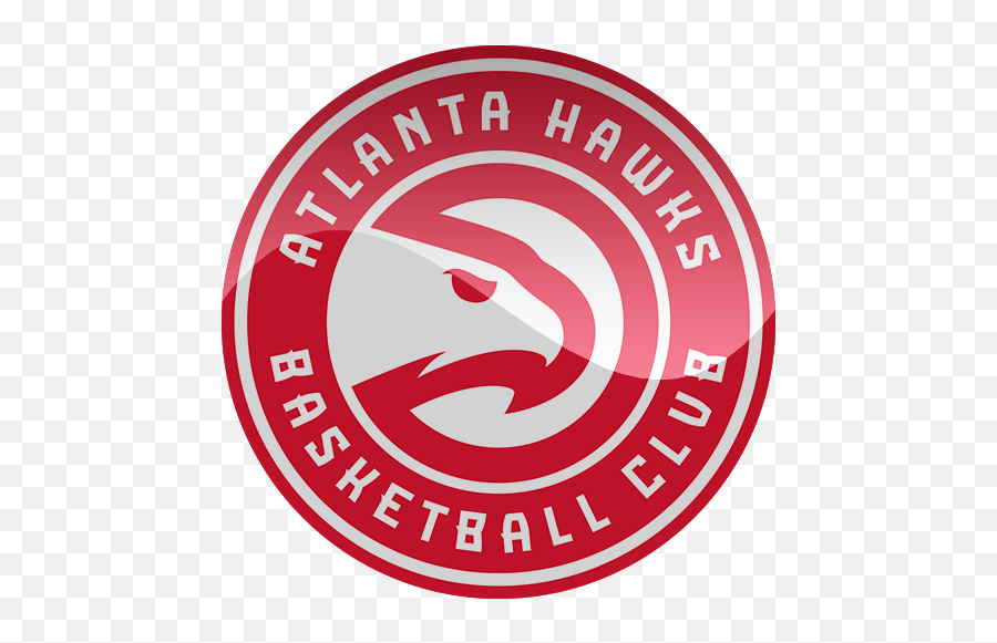 Logo Atlanta Hawks Png Transparent Hawkspng - Circle,Red Circle Logo